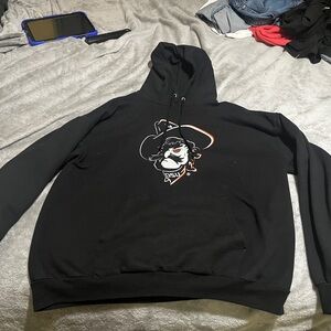 Hanes Oklahoma State Cowboys black hoodie XL